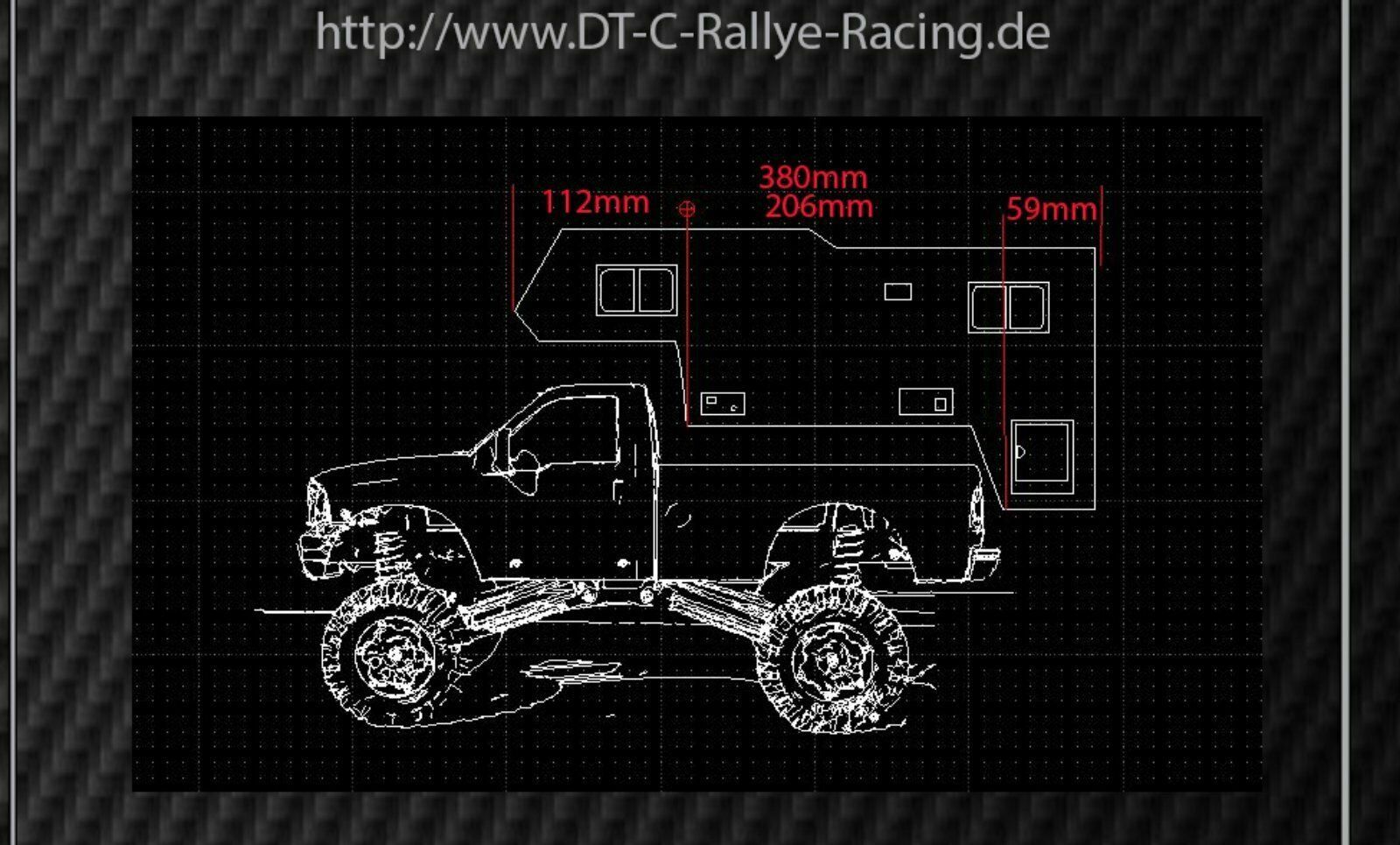 Ford F350 High Lift Cabover Camper Frässatz